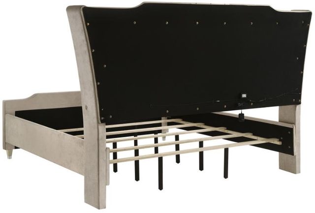 Coaster® Lorient 4-Piece Camel/Ivory Queen Panel  Bedroom Set-1