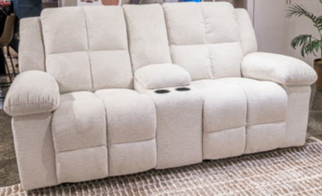 Benchcraft® Orlen Winter Manual Reclining Loveseat with Console-1