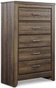 Signature Design by Ashley® Juararo 6-Piece Dark Brown Queen Panel Headboard Bed Set-4
