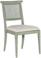 Hooker® Furniture Charleston Verdigris Green/Oyster Dining Side Chair-0
