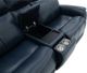Flexsteel® Customizable View Chocolate Power Reclining Loveseat with Console, Power Headrests and Lumbar-3