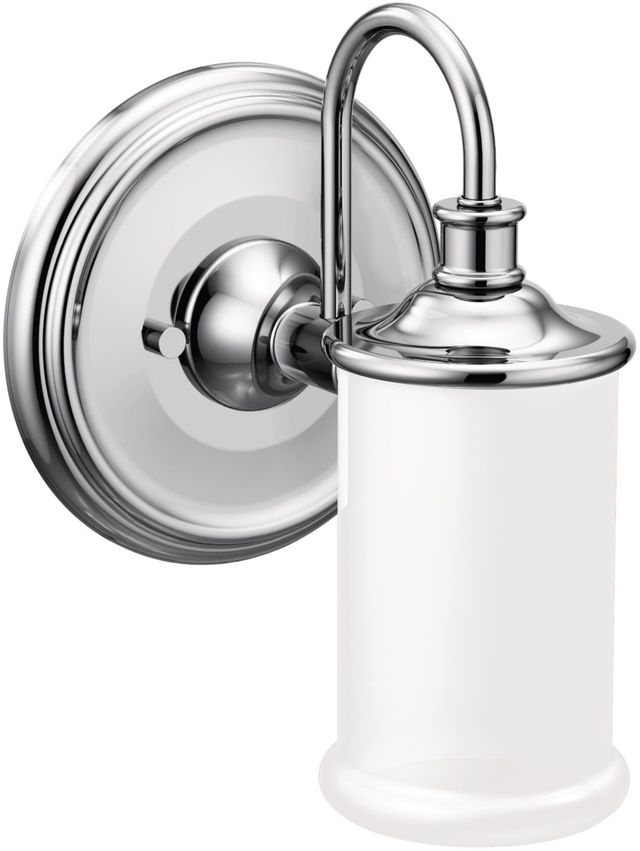 Moen® Belfield™ Chrome One Globe Bath Light-0