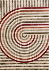 Beige-Brown-Red 2