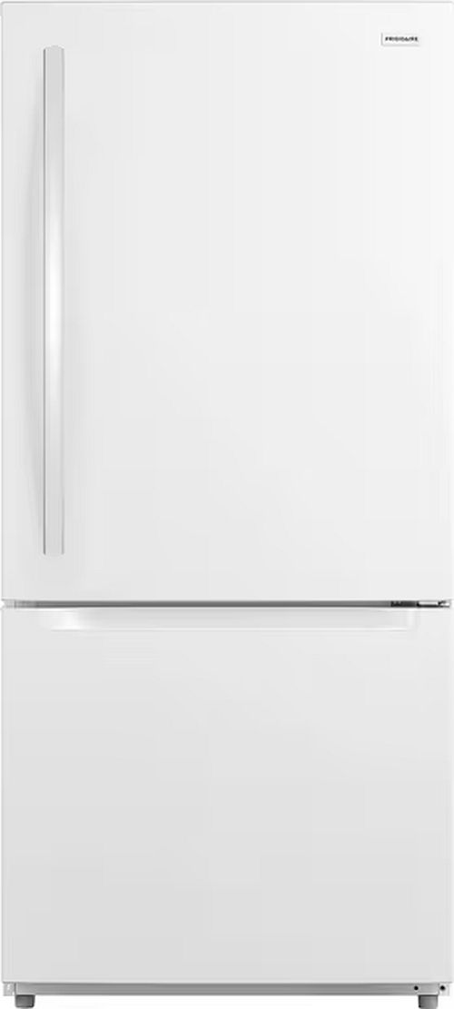 Frigidaire® 30" 18.7 Cu. Ft. White Bottom Freezer Refrigerator-0
