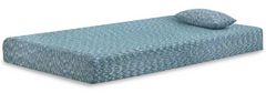 Ashley Sleep® iKidz 7.17" Memory Foam Firm Tight Top Twin Mattress in a Box and Pillow