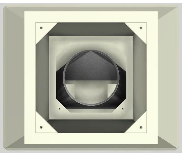 Vent-A-Hood® 36" Biscuit Island Hood-1