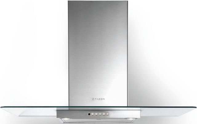 Faber Hoods Glassy 30" Wall Glass Range Hood-Stainless Steel-0