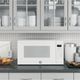 GE Profile™ 2.2 Cu. Ft. White Countertop Sensor Microwave-4