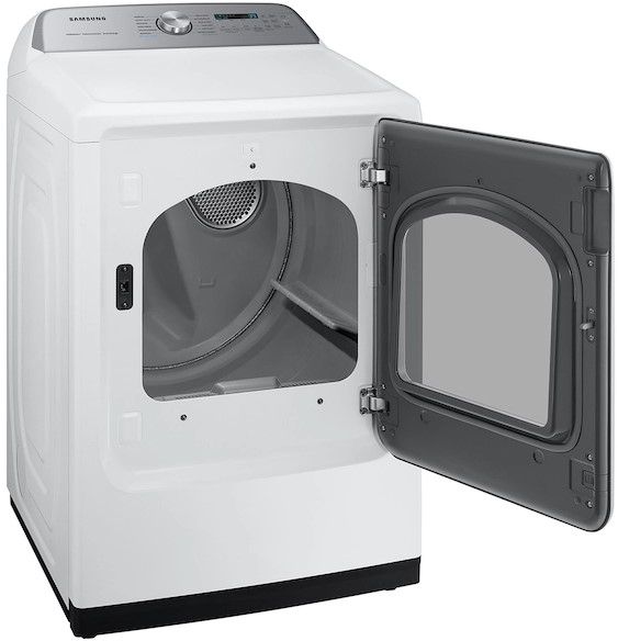 Samsung 7.4 Cu. Ft. White Electric Dryer-2
