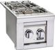 Viking® 5 Series 13" Stainless Steel Liquid Propane Double Side Burner-0