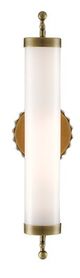 Currey & Company Latimer Antique Brass Wall Sconce-1