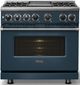 Viking® 7 Series 36" Squall Pro Style Dual Fuel Range with Griddle-4