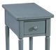 John Thomas Furniture® Destinations Ocean Blue Narrow Side Table-1