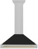 ZLINE Autograph Edition 36" Black Matte Wall Mounted Range Hood-0