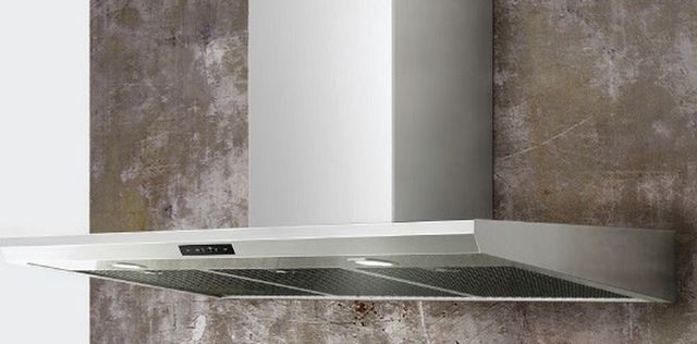 Zephyr ARC Collection Edge 36" Stainless Steel Wall Hood-0