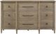 Bernards Citrus Heights Brown Modern Dresser-1