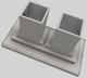 Vent-A-Hood® 60" Stainless Steel Contemporary Island Range Hood-5