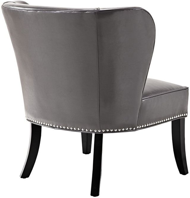 Olliix by Madison Park Grey Hilton Armless Accent Chair-1