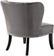 Olliix by Madison Park Grey Hilton Armless Accent Chair-1