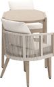 Signature Design by Ashley® Crescent View 3-Piece Beige Fabric/Rope/Wood Outdoor Dining Set-3