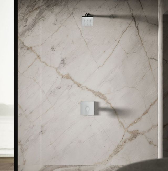 KOHLER® Parallel® Polished Chrome 1.25 GPM Single-Function Showerhead-1