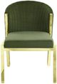 ACME Furniture Fallon 2-Piece Green/Gold Side Chair Set-1