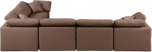 Meridian Furniture Indulge 6-Piece Brown Modular Sectional-3