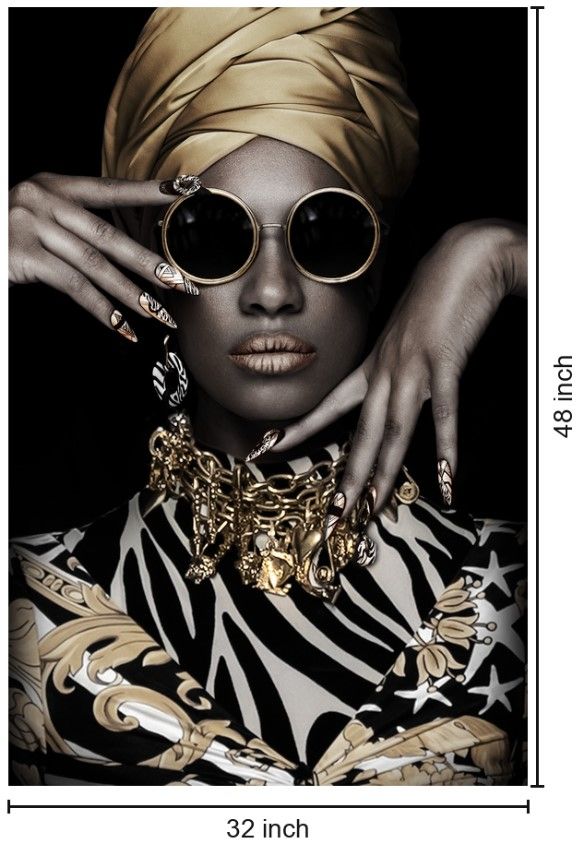 Classy Living Dramatic Stick a Pose Wall Art-2