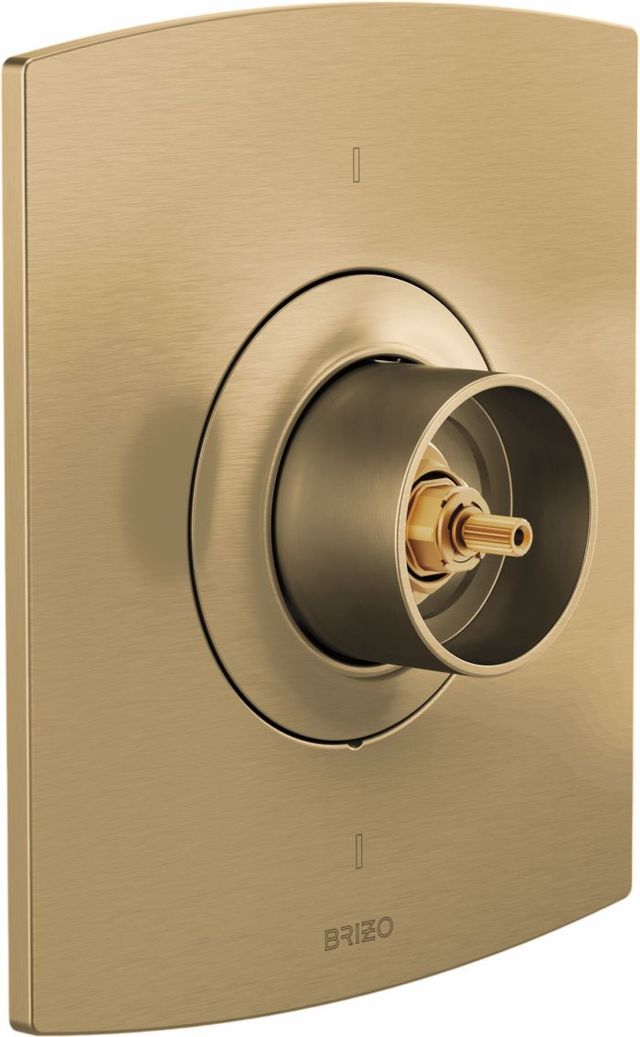Brizo Kintsu® Brilliance® Luxe Gold® Sensori Thermostatic Valve Trim-0