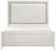 Homelegance® Asteria Antique White/Ivory California King Upholstered Panel Bed-2