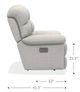 La-Z-Boy® Randell Canyon Power Wall Recliner with Headrest-5
