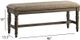 Intercon Balboa Park Brown/Roasted Oak Dining Bench-2