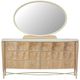 Michael Amini® Villa Cherie Caramel Dresser and Mirror-1