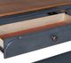 Legends Home Americana Whiskey Sofa Table with Blue Base-3