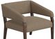 International Furniture Direct Murcia Brown/Lacquer Brown Accent Chair-3