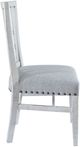 Elements International Condesa White Wing Slat Dining Side Chair-4