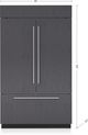 Sub-Zero® Classic Series 28.9 Cu. Ft. Panel Ready Built In French Door Refrigerator-1
