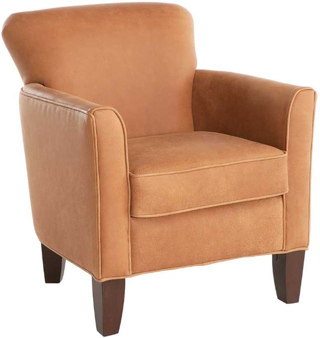 Marshfield Furniture Irene Brown Leather Chair-0