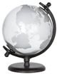 A & B Home Glass Cabot And Metal Globe-0