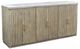 Horizon Home® Gibraltar Brown 72" Console Table with Marble Top-0