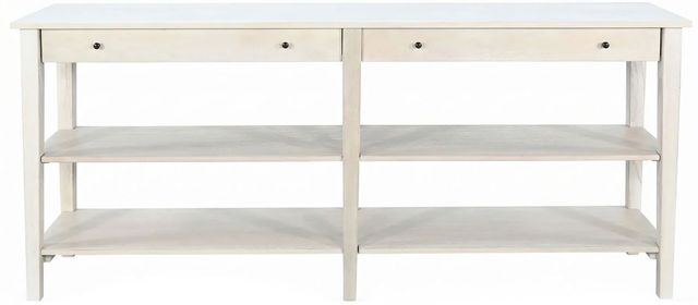 Sunny Designs™ Light Gray Wide Console Table-2