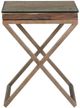 Bassett Mirror Cambria Hand Padded Bronze End Table-1