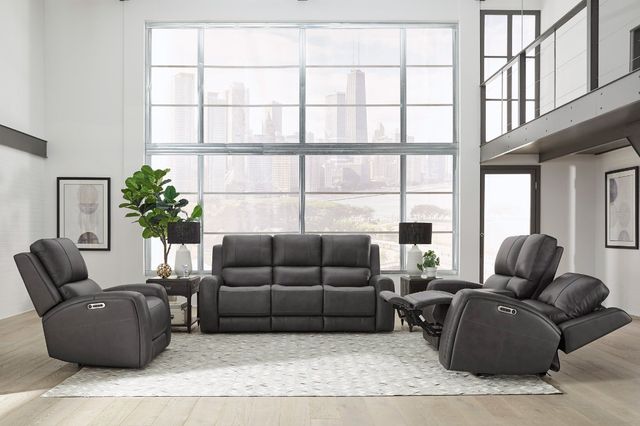 Parker House® Belmont Autumn Fog Power Reclining Zero Gravity Sofa-2