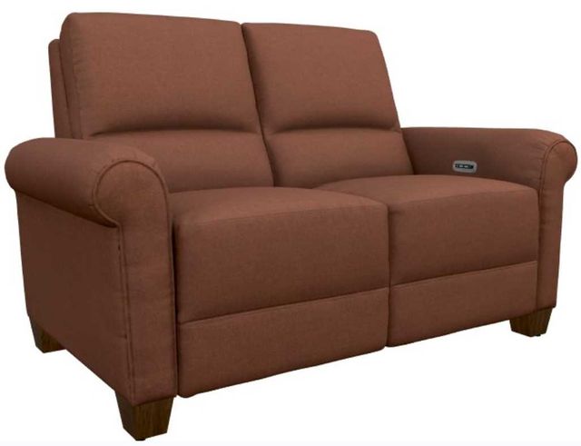 La-Z-Boy® Clybourn Spice Power Reclining Loveseat with Headrest-0