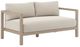 Four Hands Sonoma Fabric/Wooden 60" Outdoor Sofa-0