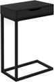 Monarch Specialties Inc. Black Drawer Accent Table -0