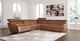 Signature Design by Ashley® Temmpton 5-Piece Chocolate Power Reclining Curved Sectional-1