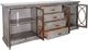Sunny Designs™ Homestead Hills Alpine Gray/Tobacco Leaf 90” Media Console-4