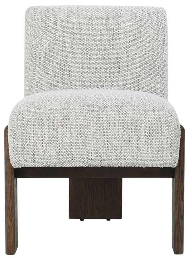 Classic Home Chelsea Brown/Pixel Ivory Dining Chair-3