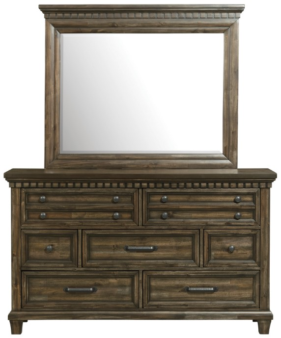 Elements International McCoy Dresser and Mirror - Thumbnail 2
